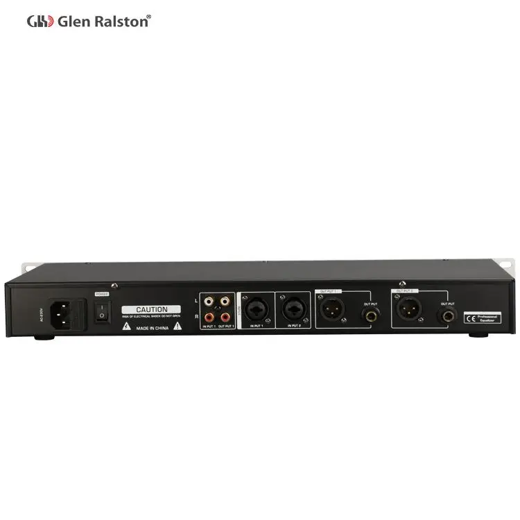 Glen Ralston EQA31 31 секционный эквалайзер профессиональный графический со светодиодным светом