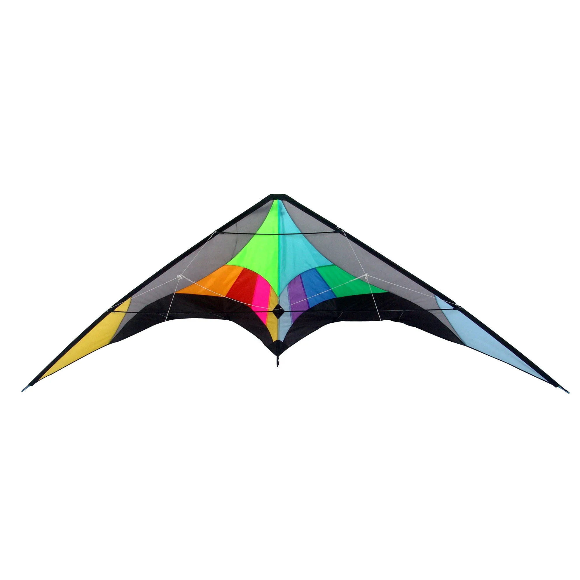AS9021 Professional and High Quality  delta colorful  Dual Line Stunt Kite for Outdoor