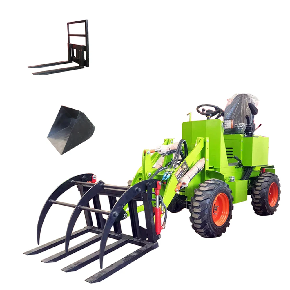 Construction mini compact front agriculture construction shandong wheel loader with EPA engine CE
