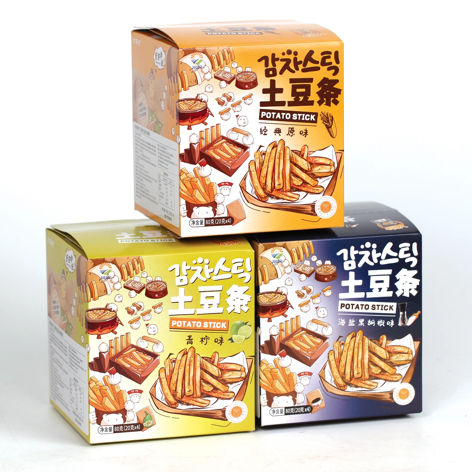 JIUR New Flavours Original raw-cut flavours Potato Stick casual binge-watching snacks  for sale
