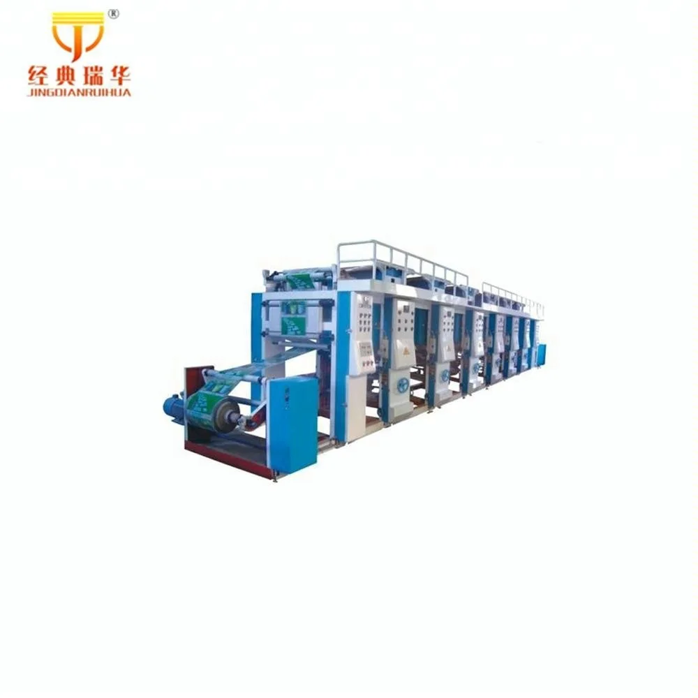 Used Rotogravure Printing Machine, 8 Color Rotogravure Printers Machine
