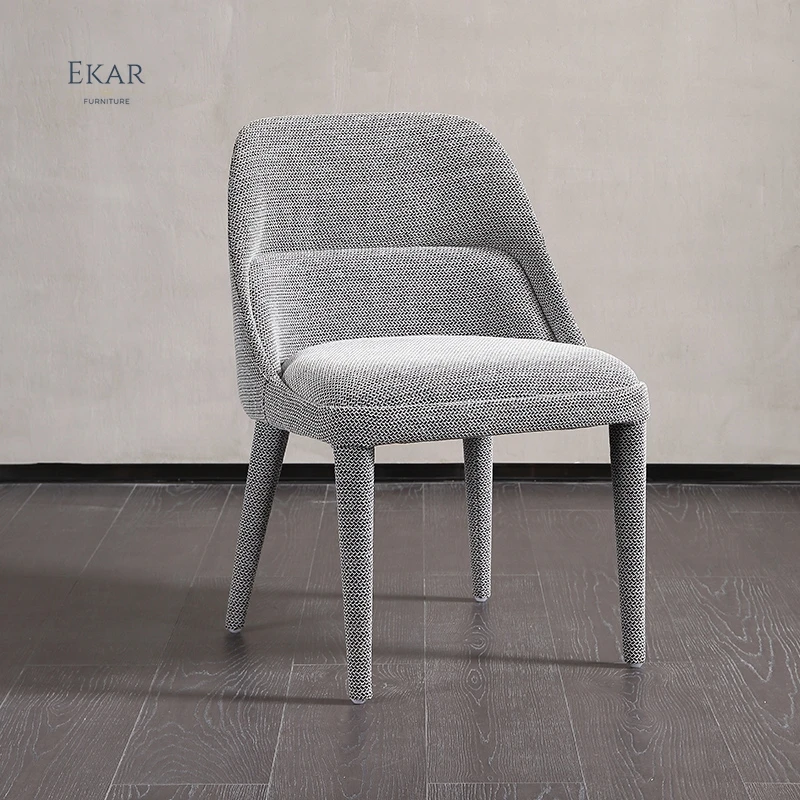 Ekar Furniture Designer Choice high quality Minimalist Design Armless Modern Dining Chair For Hotel Home coffee shop