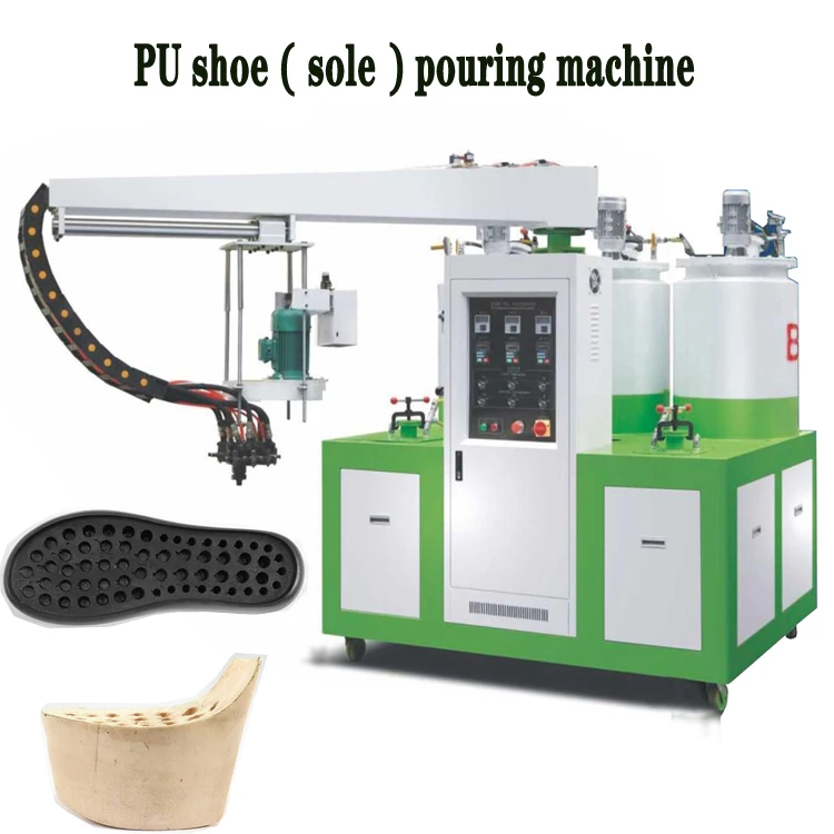 Sport Safety Shoe Pu Foaming Pouring Sole Injection Moulding Making Machine