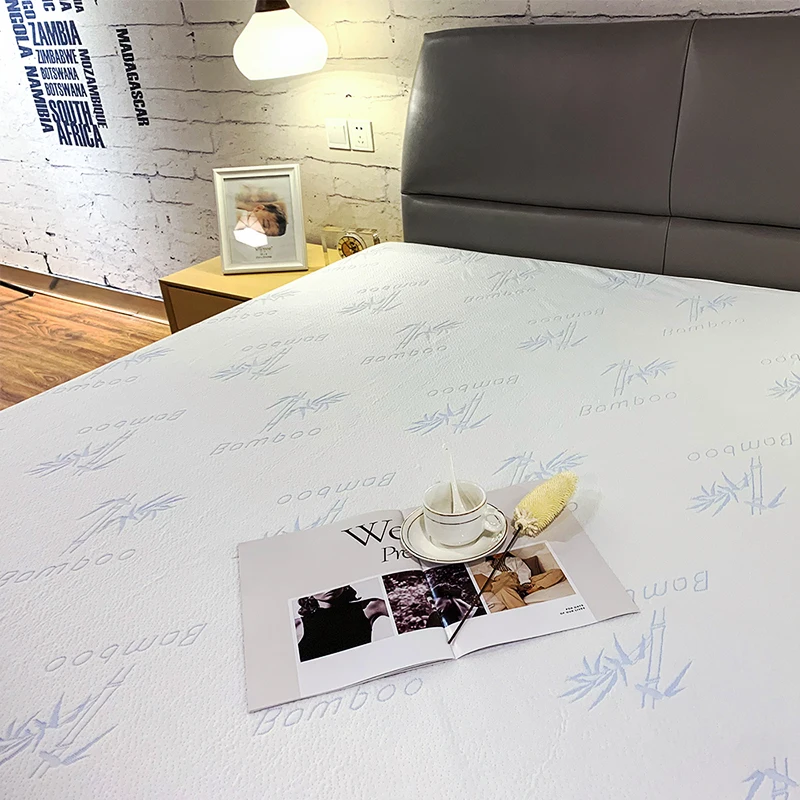 Bamboo Waterproof Mattress Protector-Machine Washable-Antibacterial, anti-mite, hypoallergenic for adult and Baby