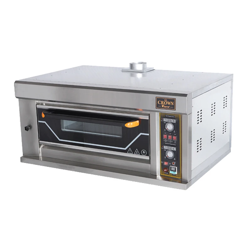NEW wholesale single deck cake biscuit baking gas oven