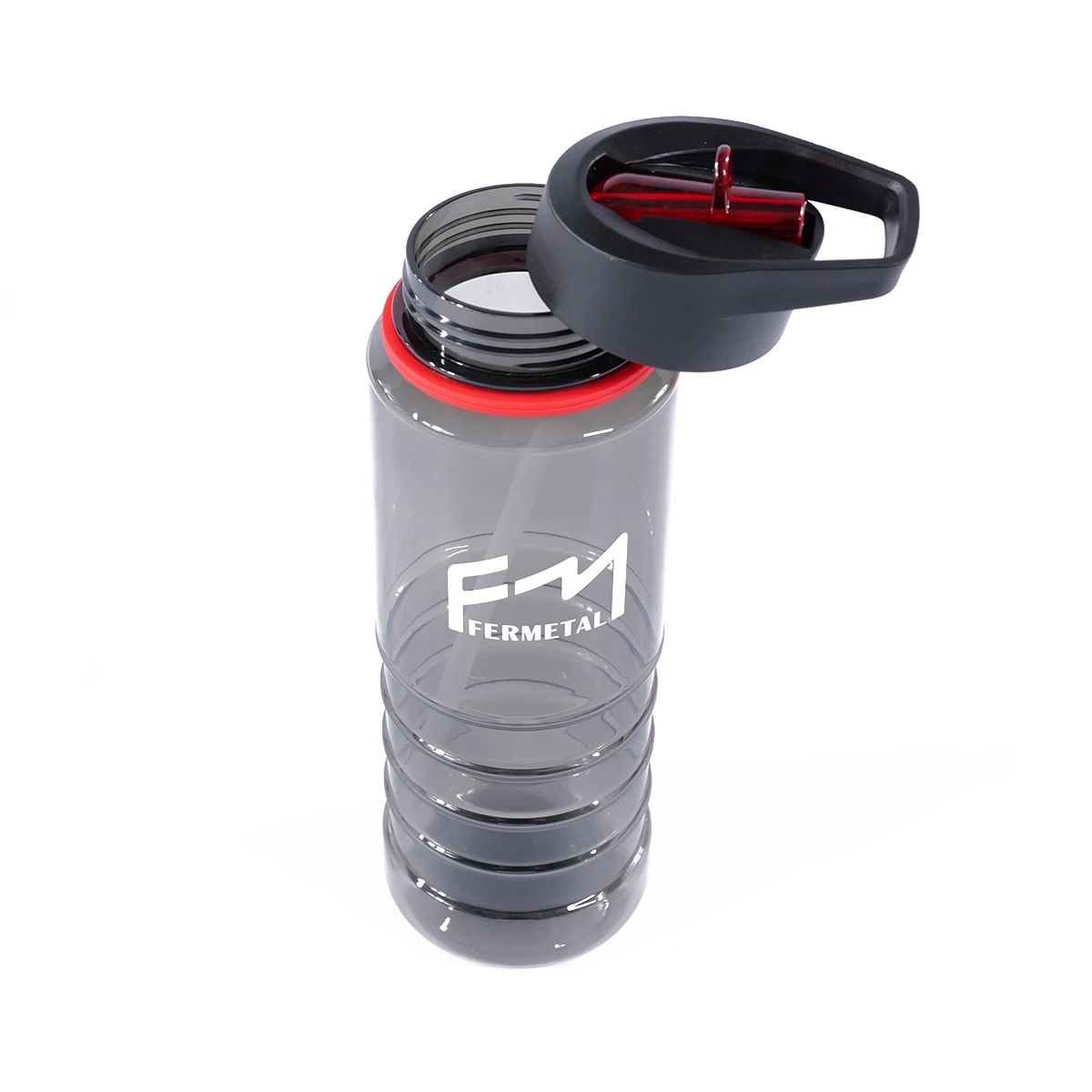 Custom Product Factory Direct Durable Tritan Plastic Straw Fitness Sports Water Bottle Portable Drinking Water Bottle With Straw