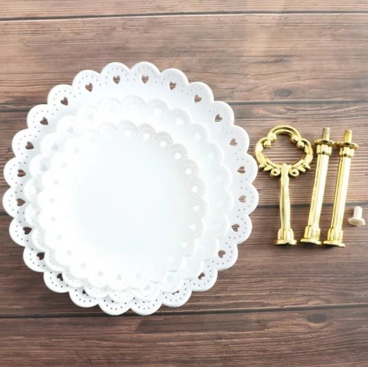 Creative Fruit Bowl Wedding Multi-layer Cake Rack Dessert Rack