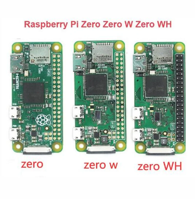 Original 1GHz CPU 512MB RAM Zero WH Board with WIFI PI0 RPI 0 W with Soldering Raspberry Pi Zero W/WH