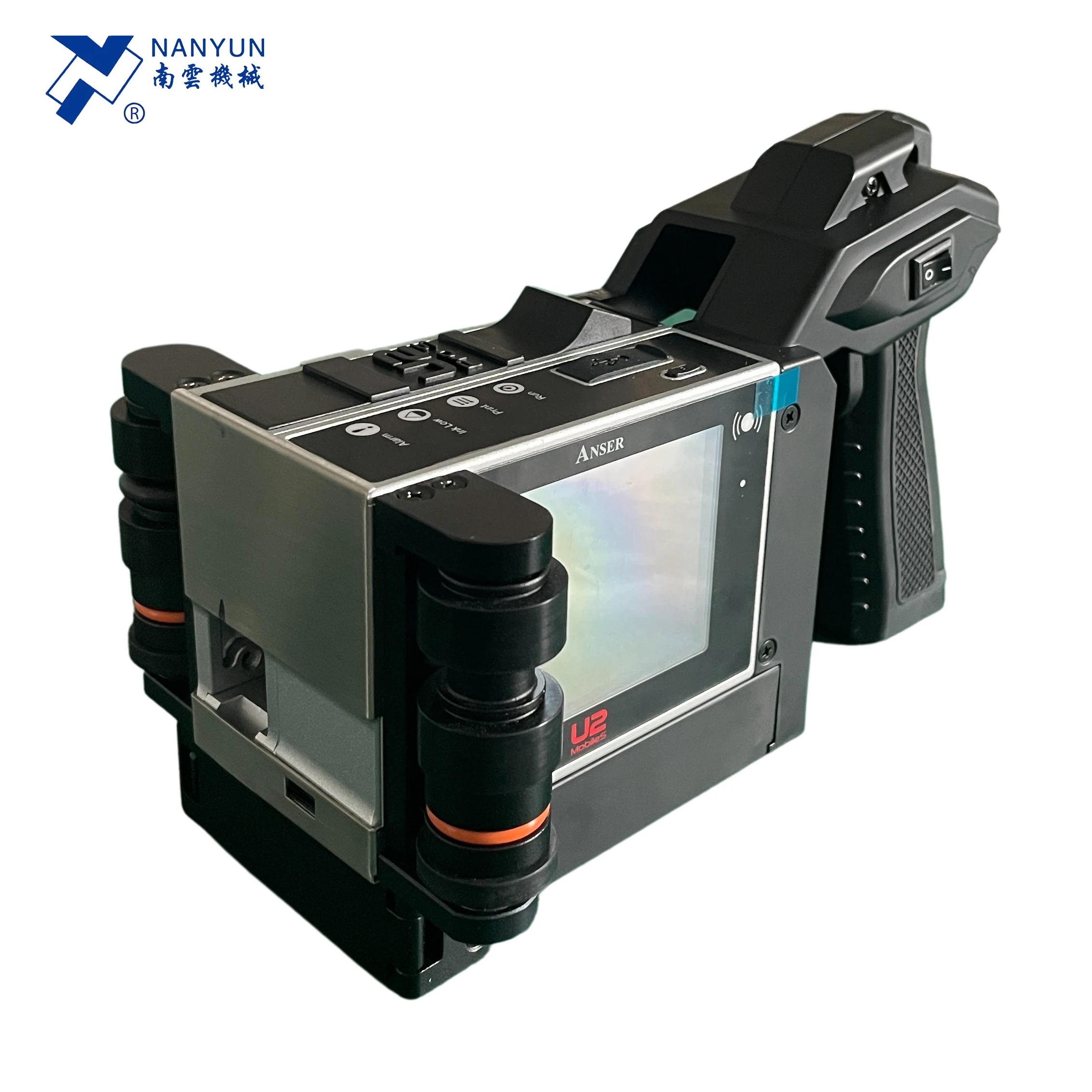 U2 Smallest Hand Held Portable Continuous Barcode Inkjet Printer For Wood Flex Food Product Packaging