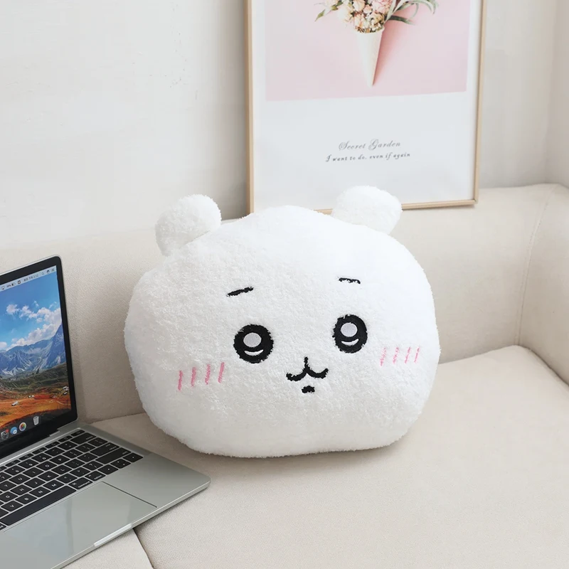 Cartoon chiikawa Plush Cute Dolls Kids Gifts Household Sofa Back Cushion Car Cushion Pillows