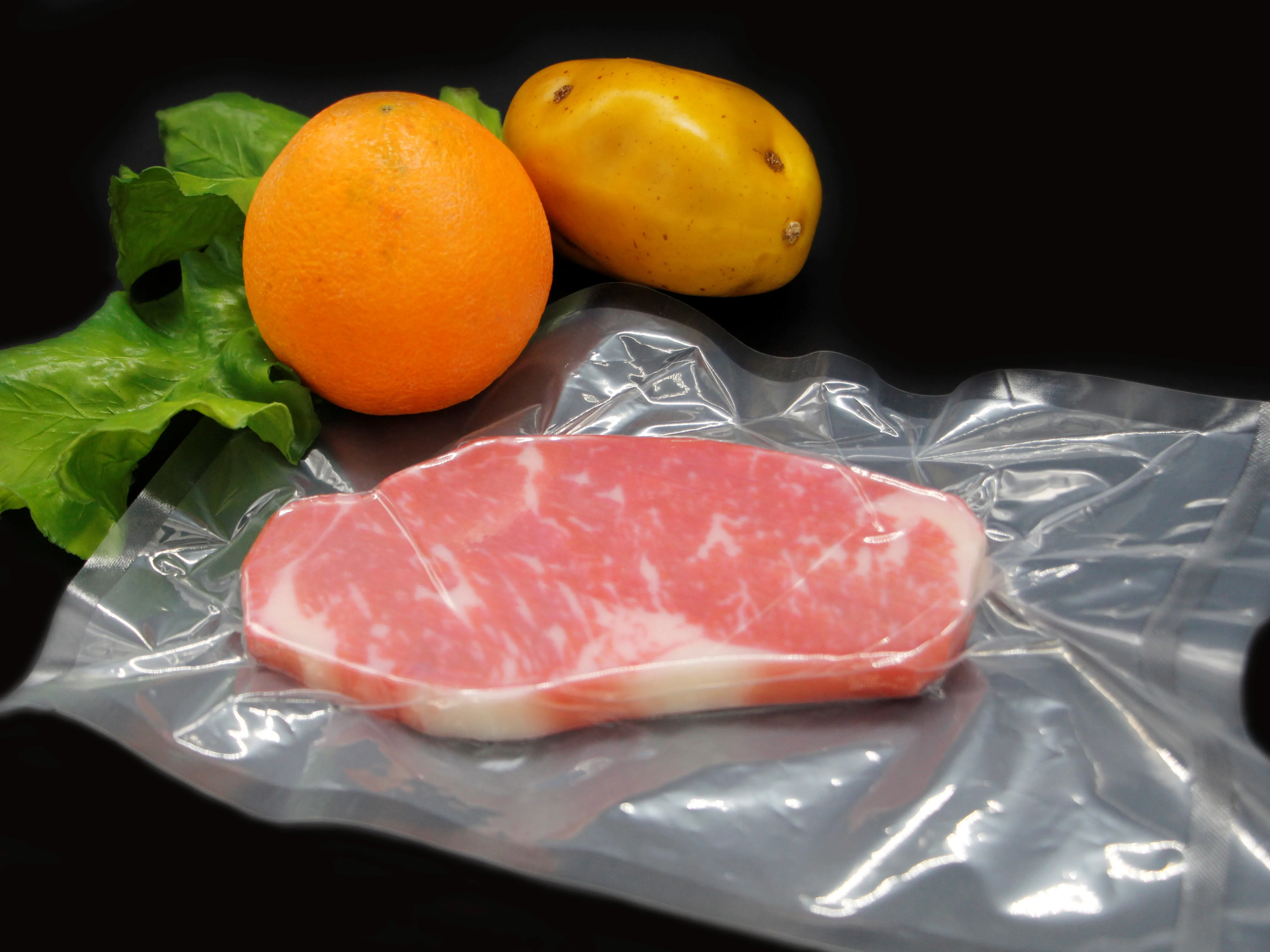 Vacuum Bags sealer  food packing bags  vacuum food bags with zipper for food