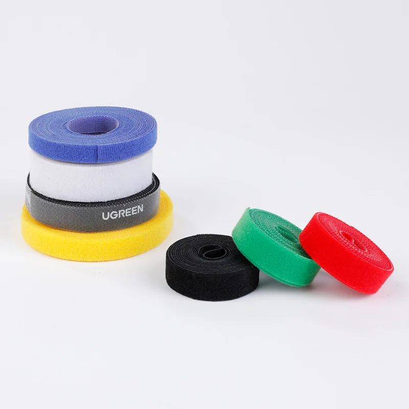 Hot Sale 25MM Velcroes 100% Nylon Hook And Loop Band Tape Thin Heavy Duty Back To Back Self Adhesive Double Side