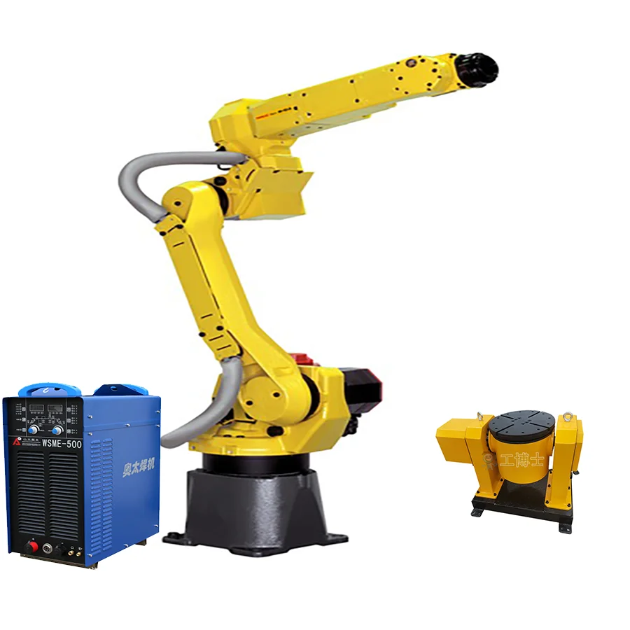 Hot Sale Robot High Accuracy Welding Positioner O Type With FANUC 2000ic 210F Welding Robot For Automatic Welding Technology Art