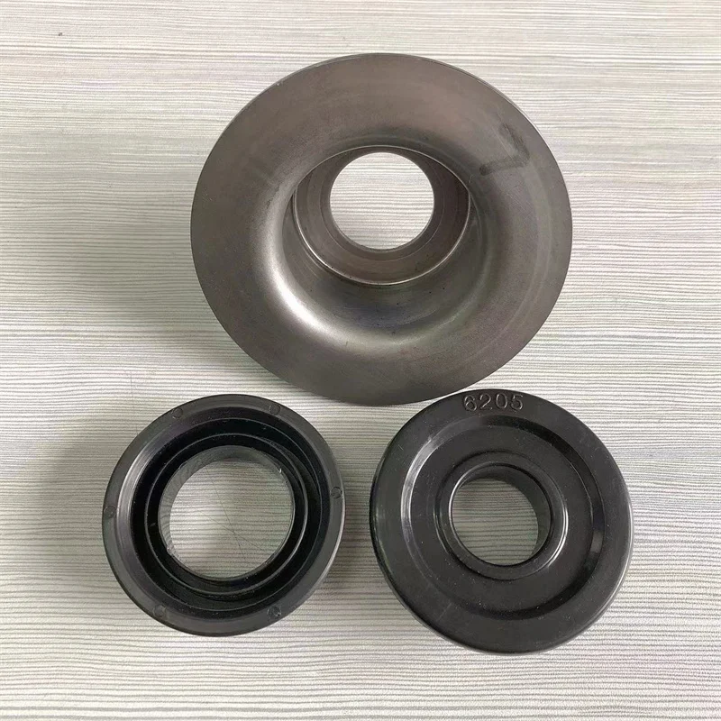 TKII Conveyor Roller Bearing Housing Metal End Dust Cover Plastic Seals TKII6306-133(128)-3