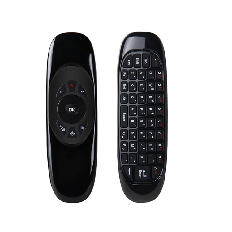 Android/ Windows /Mac OS/Linux устройств с помощью C120 воздушная мышь перезаряжаемая USB Беспроводная клавиатура универсальный пульт дистанционного