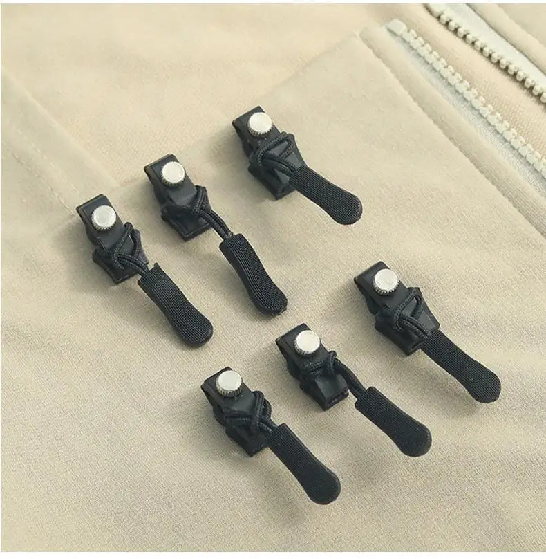 Replaceable & Repair Accessory Nylon Backpack & Luggage Bag with Removable Zipper Head Special Pull Lock Design Clothes Storage