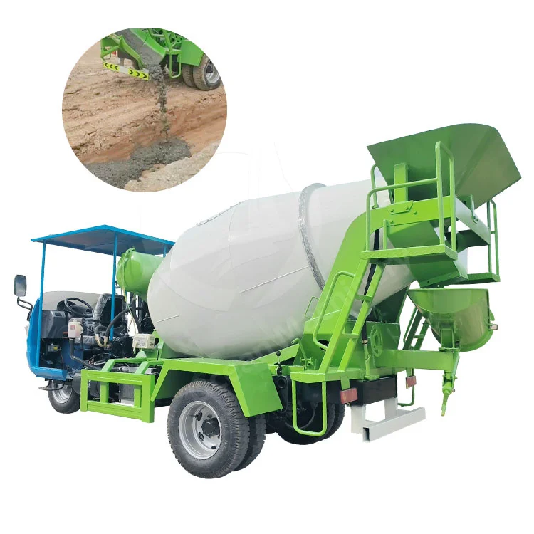 OCEAN Auto Self-Load Carmixer Cement Mixer Tank Motorcycle Concrete Mixer Car for Sale in Jamaica
