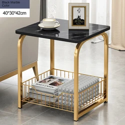 Tea table small family living room multi-functional sofa edge a few modern simple creative light luxury corner a few