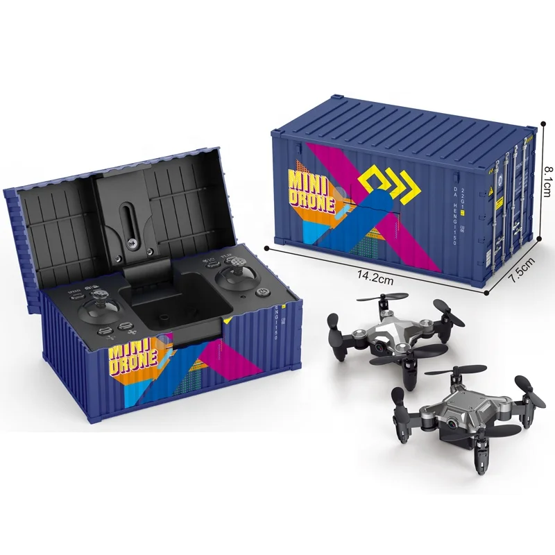 Мини-Дрон Радиоуправляемый с Wi-Fi и HD-камерой 2 4 P 720 ГГц