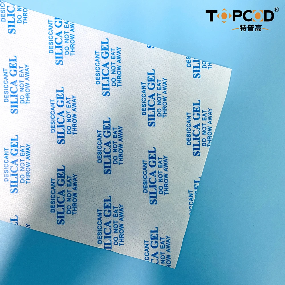 
Customize available Silica Gel Clay Bentonite Calcium Chloride Desiccant Wrapping Paper 