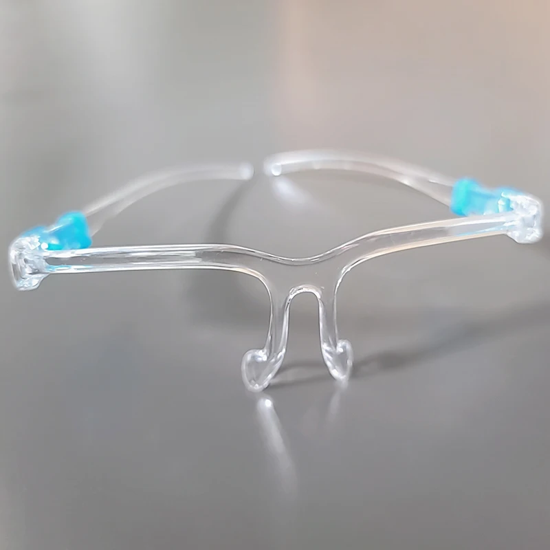 2021 Clear glasses face shieldmask for adult transparentReusable Protective Visor Plastic polycarbonate Face Shield Glasses