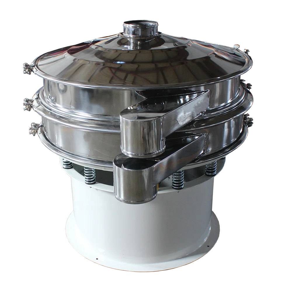 nuts salt sugar stainless steel rotary vibrating sieve