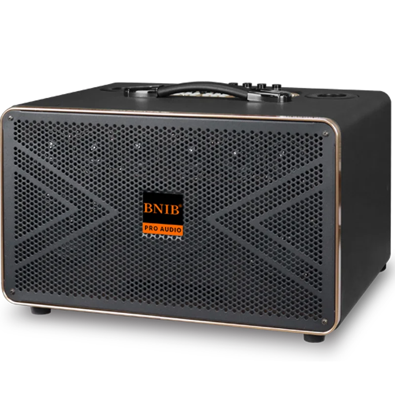 Outdoor Portable Bass Speaker 6.5 Inch Leather Wireless Dancing Stereo Karaoke Speakers Audio System Sound Professional music