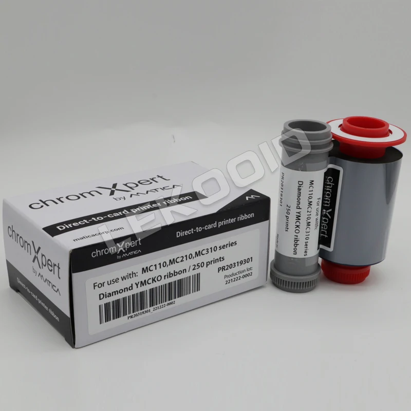 Matica YMCKO chromXpert Diamond Color Ribbon PR20319301 for the matica mc310 mc320 printer