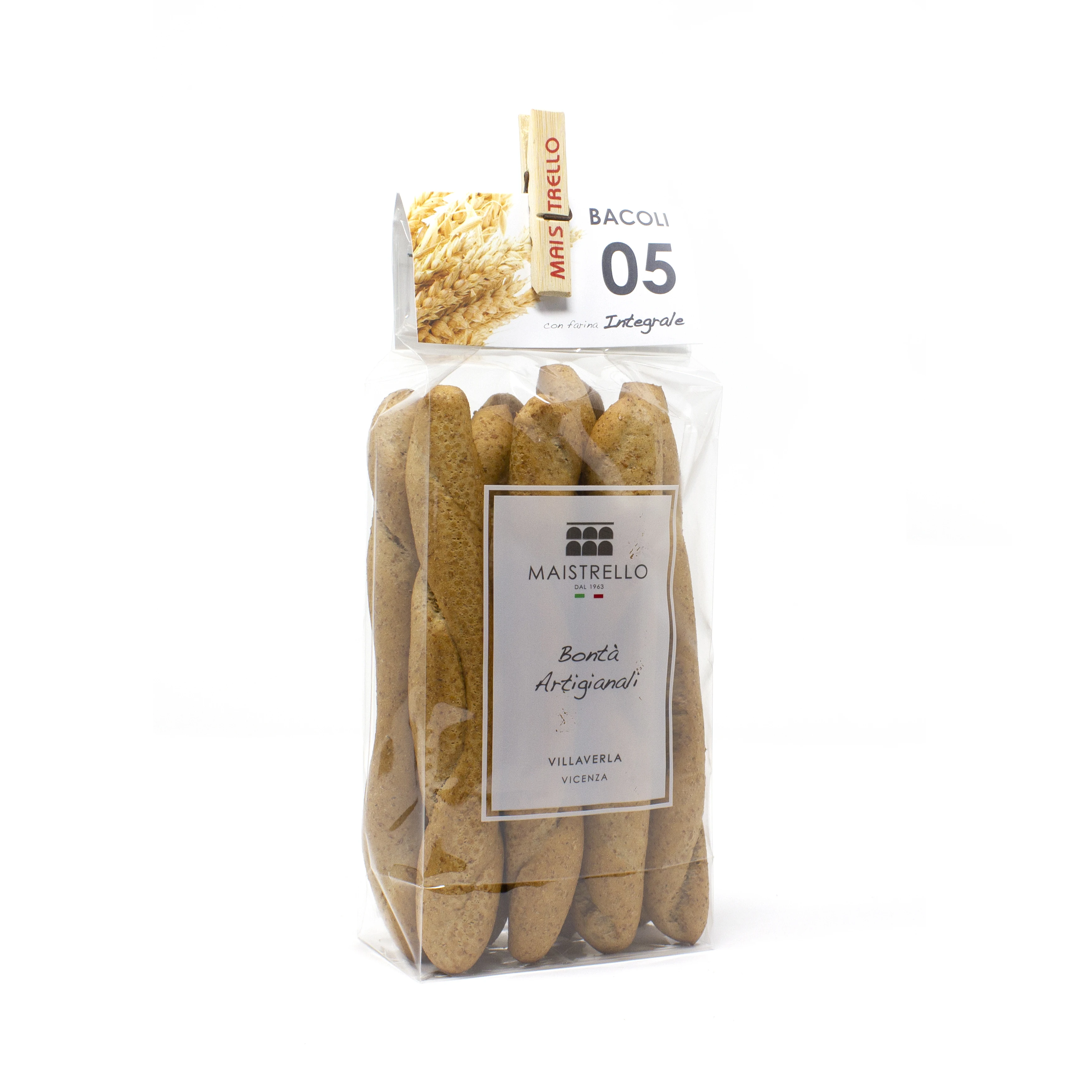 
 Итальянские кустарниковые хлебные палочки BACOLI, мука из пшеницы оптом, 150 г  