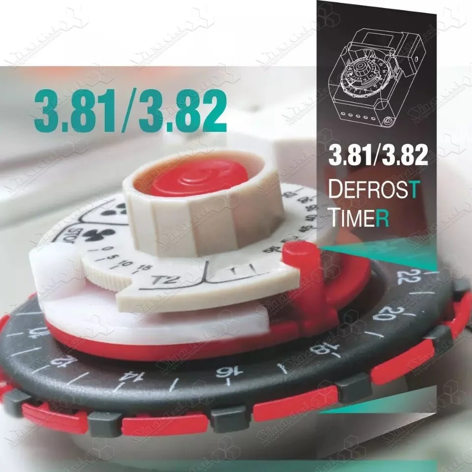 Sinocool SR3 series SR3.81 SR3.82 SR3.92 SB3.81 SB3.82 SB3.92 Bigatti Paragon Timer Refrigerator adjustable defrost timer