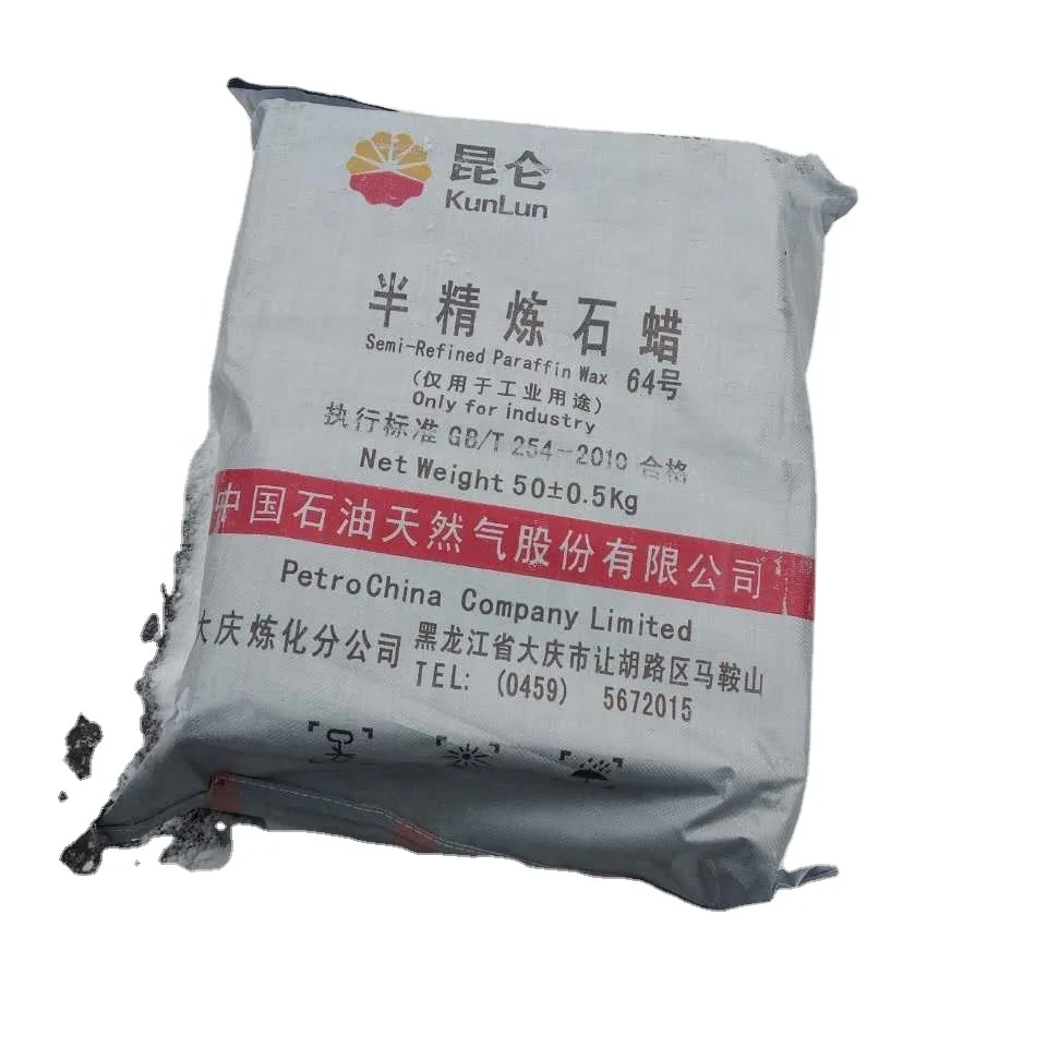 Воск парафин 48 50 54 56 58 60 62 64 полностью очищенный/полуочищенный бренд FUSHUN высокого качества и по лучшей цене для продажи
