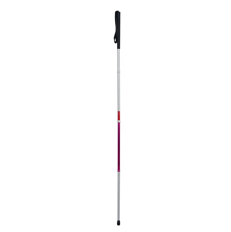 JianLian  folding aluminum orthopedic walking stick handicapped medical white blind cane