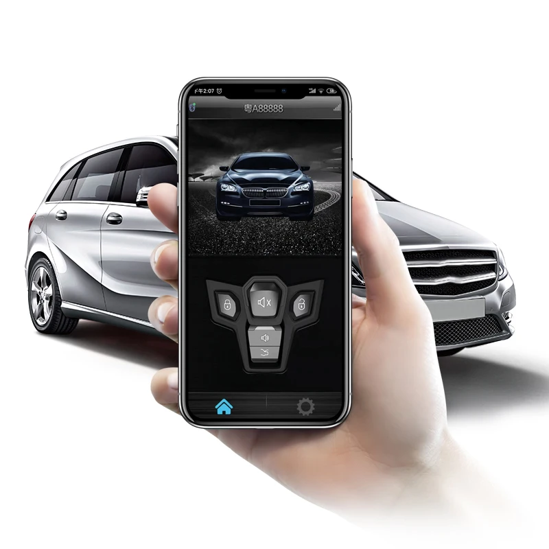 Оптовая продажа с завода Автомобильная bluetooth-сигнализация охранная