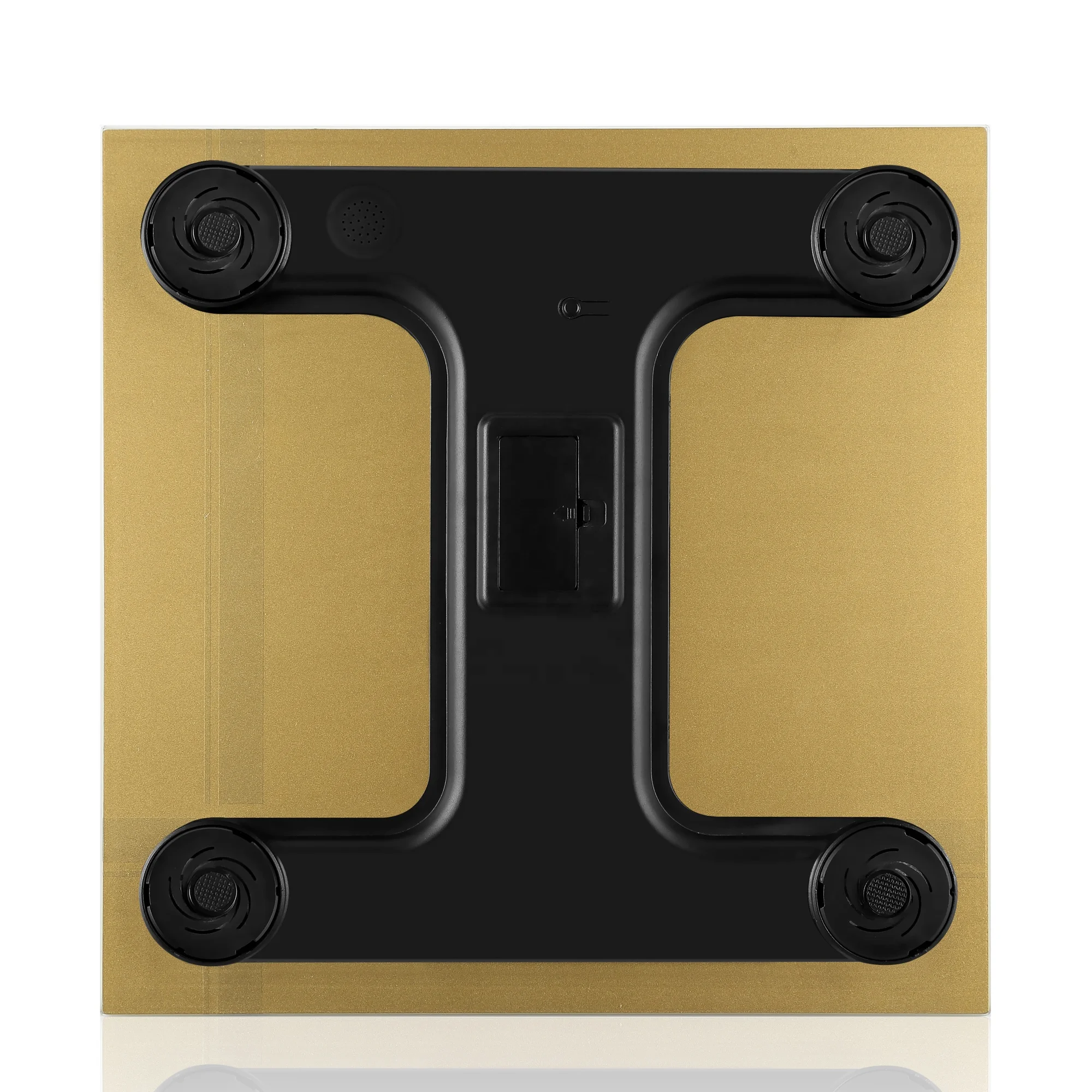 
Anti-slip function digital weighing bathroom scale 6mm electronic silicone body scale with blue blacklight 