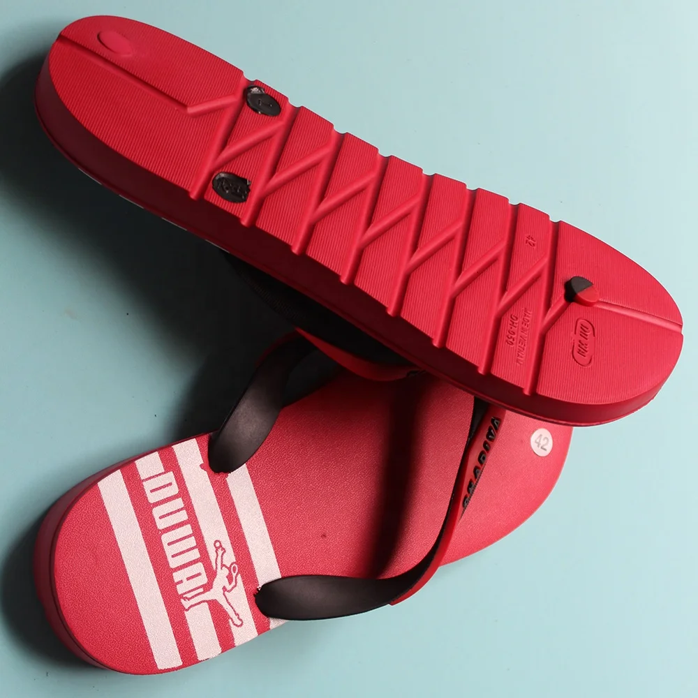 Customizable Lightweight Beach Sandals Eva Flip Flops with PVC Insole Waterproof and Breathable for Casual Occasions