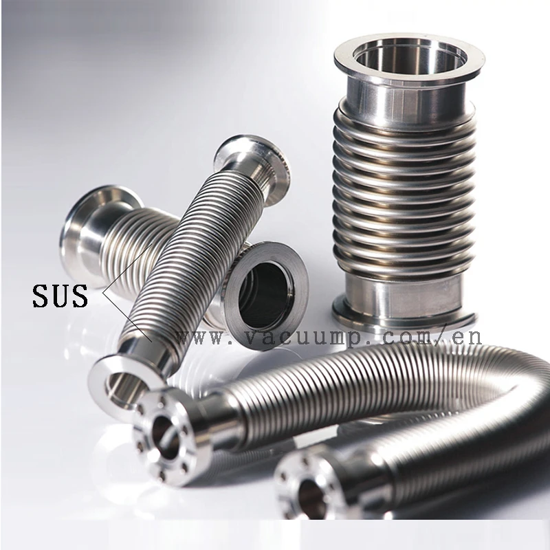 
High quality KF50 flange flexible stainless steel quick installation of high vacuum fittings bellows 