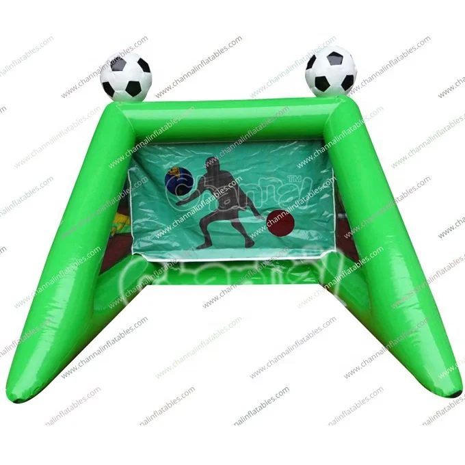 Inflatable Football Goal Portable Inflatable Football Shooting Target Post Gate Inflatable Soccer Shootout sport Game For party