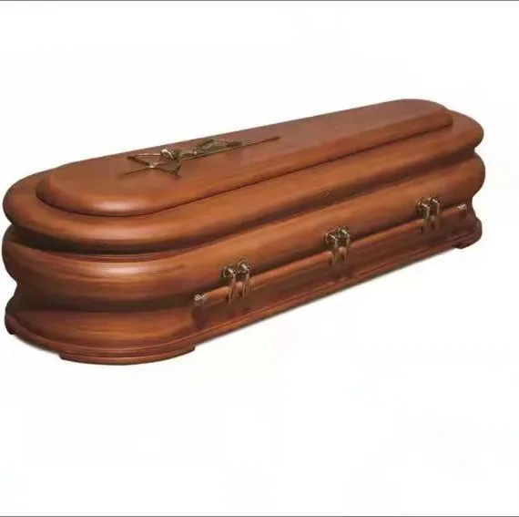 2021 Newest Christian Coffin Casket Made of Paulownia
