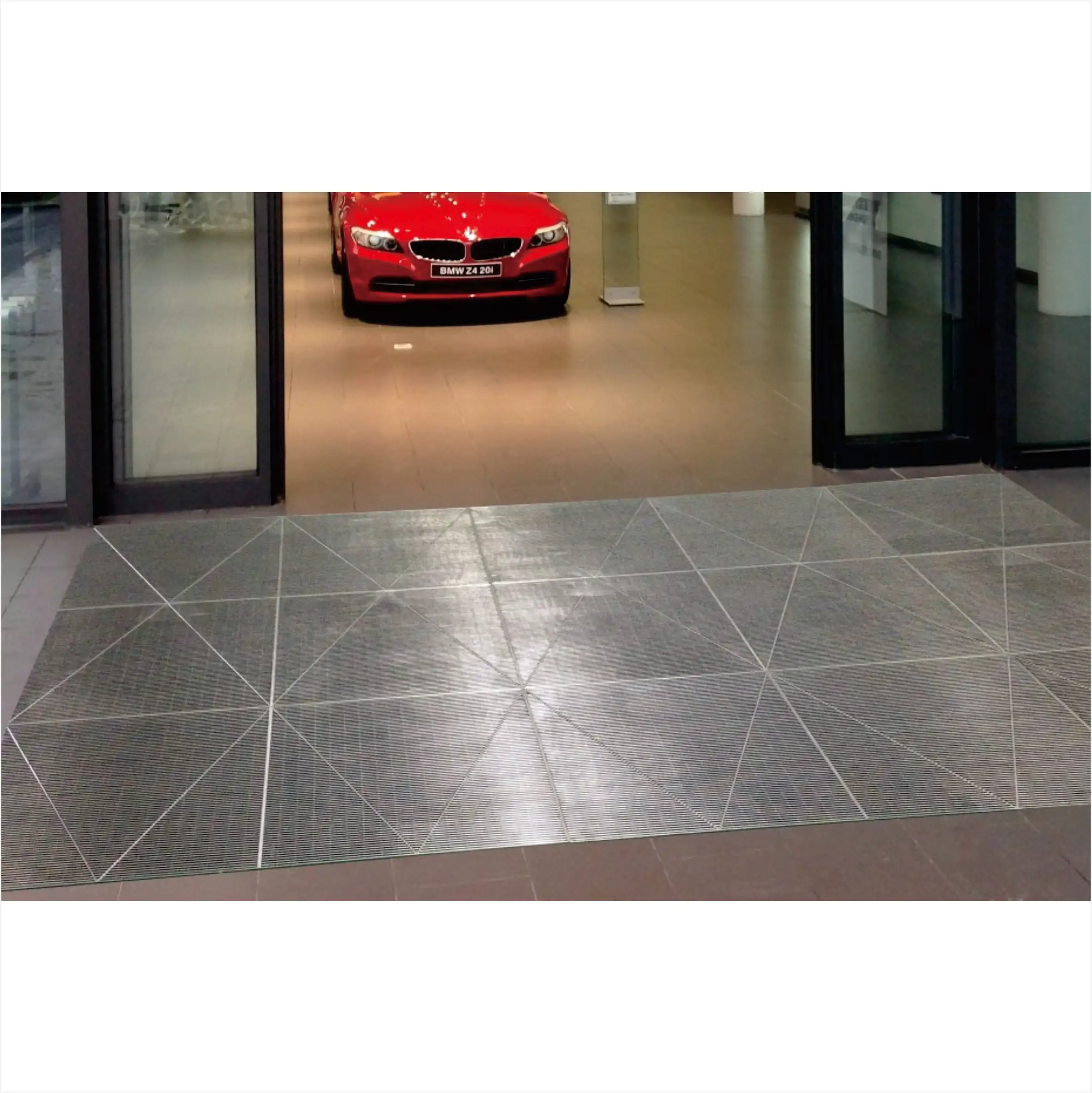 Aluminium Entrance Door Mat Welcome Door Mat for supermarket for Shopping mall