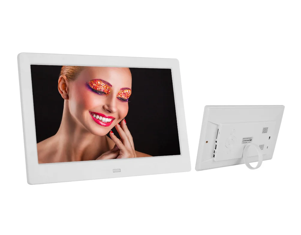 Battery operate android tv screen wifi tablet digital photo picture frame 7 inch with camera