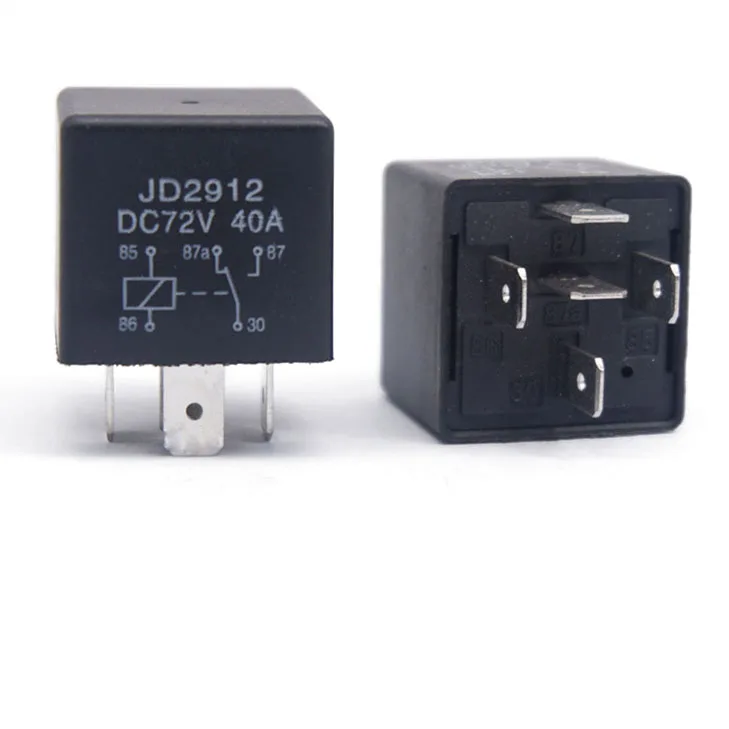 JD2912 Car Electrical Relays 72V Relay 5Pin 40A Relay for Car Automotive