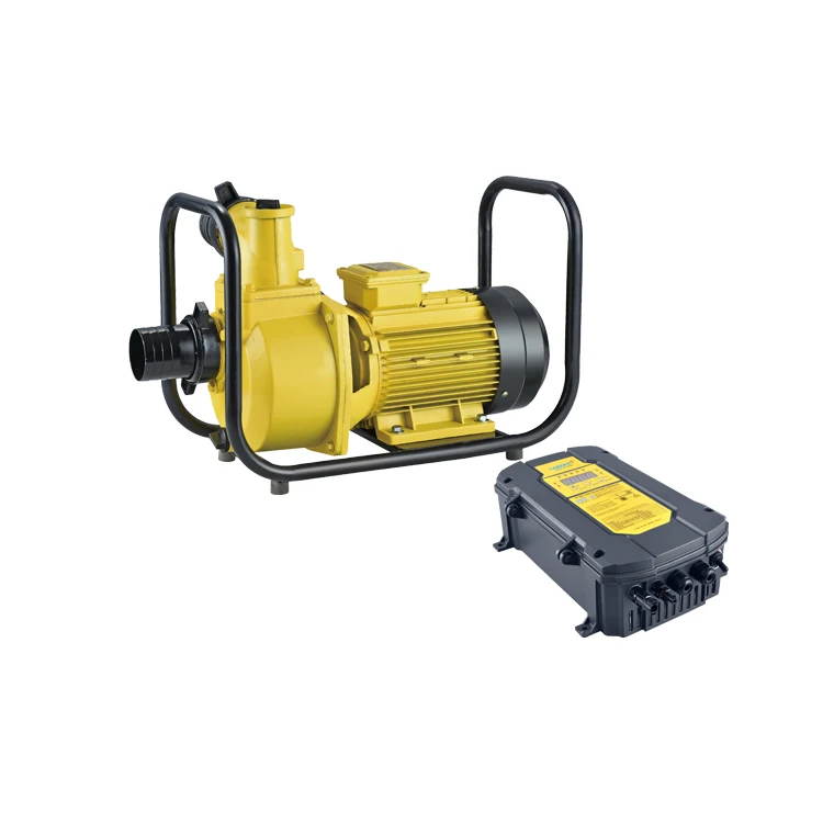 1500W Dc Solaire Pompe A Eau 2 Hp Solar Surface Water Pump