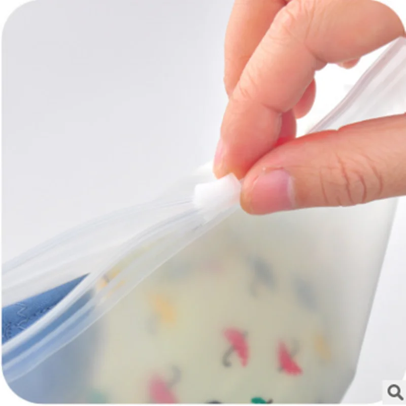 Wholesale custom zipper lock valve sliding seal packaging bag cosmetic clothes storage plastic storage bag matte transparent