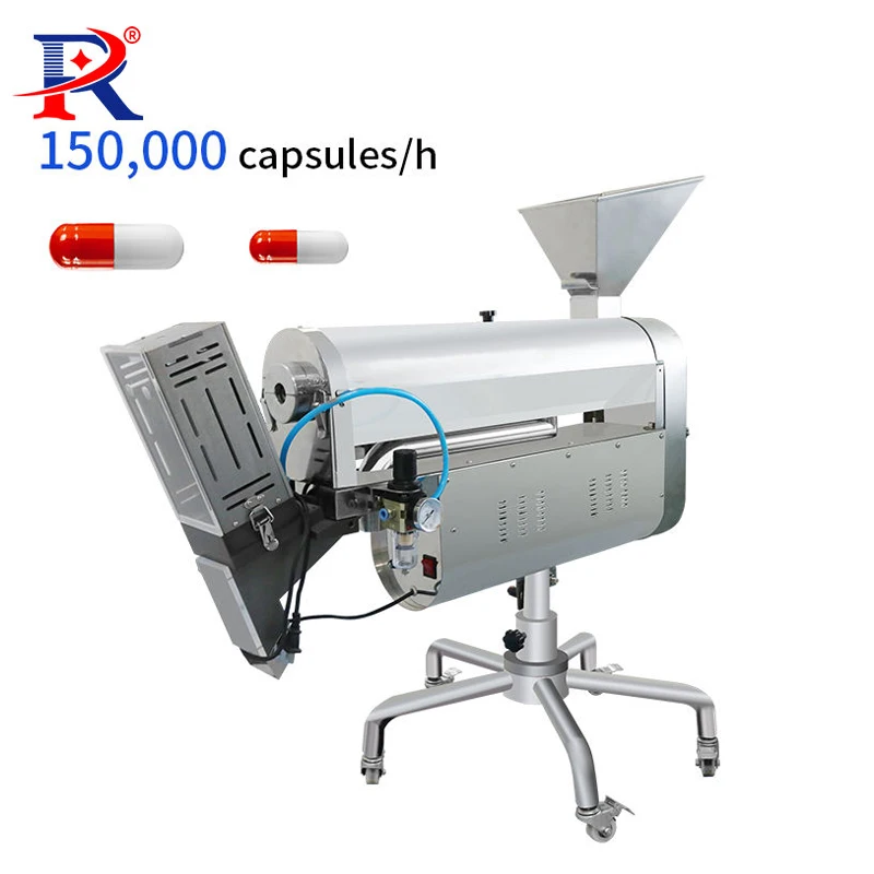 Pharmaceutical Capsule Polisher Sorter Machine Automatic Hard Gelatin Capsule Polishing Machine