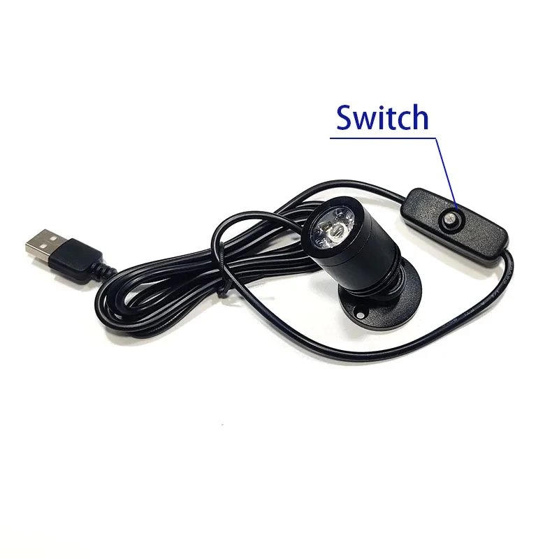 Small Ceiling Spotlights RGB Mini Surface-Mounted Spotlights Swivelling Showcases Furniture Showcase Jewellery Cabinet Lighting
