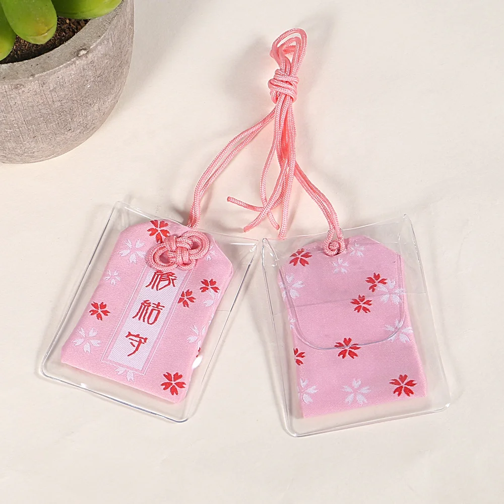 Pink color Omamori Charm Japanese Amulet for Love