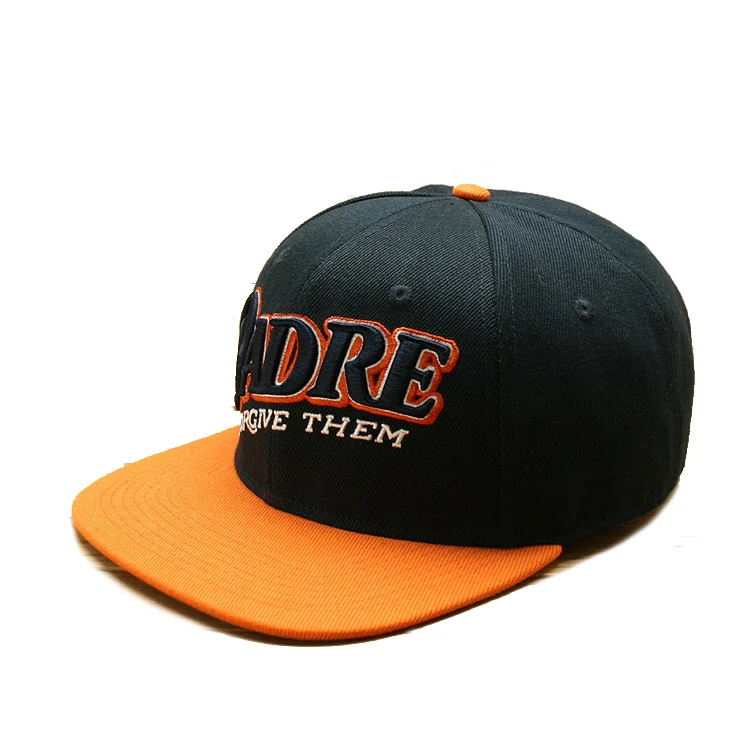 Chinese American Flat Caps Hip Hop Snapback Brand Snapback Cap Green Underbrim Snapback Hat