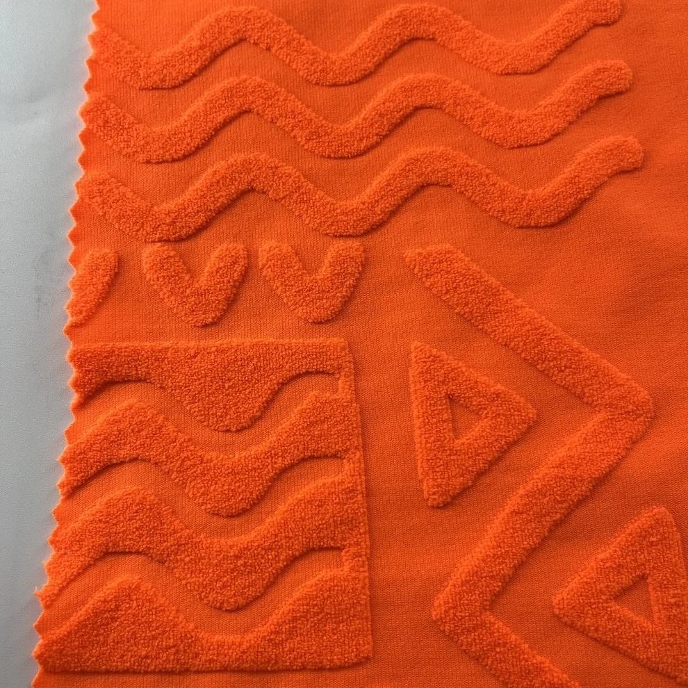  coconut knitted tropical new terry jacquard toweling fabric for swimwear bikini designer swimsuit fabric