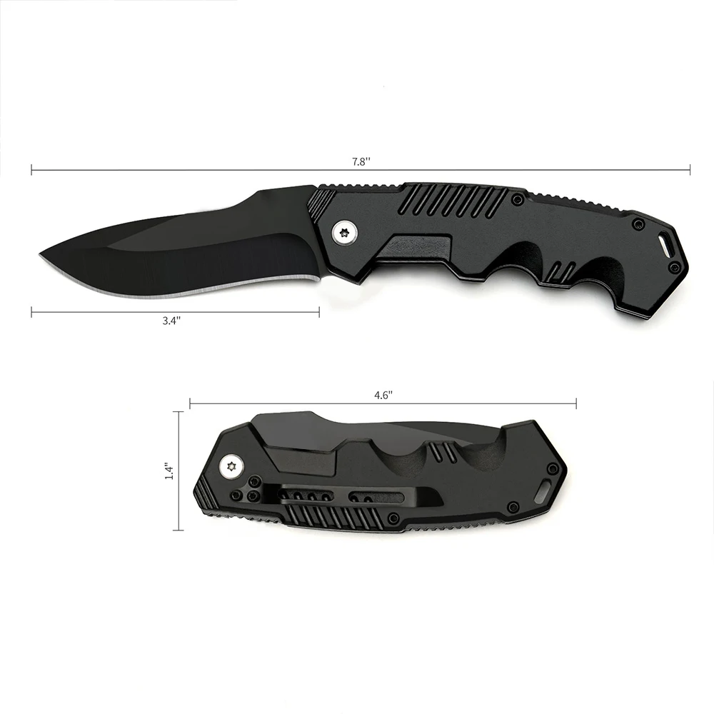 Hot Sale Online Shopping High Hardness Camping Outdoor EDC Tactical Survival Folding Pocket Knife Couteau Pliant