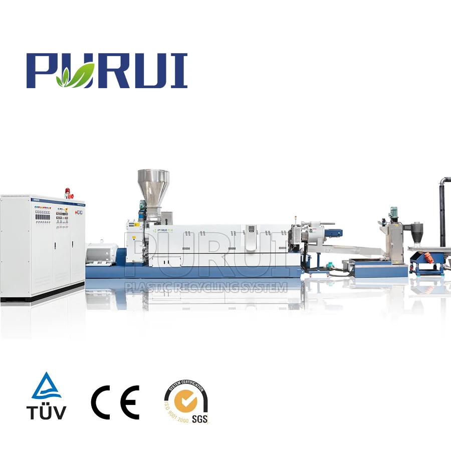 plastic recycling machine granulator 800kg/h